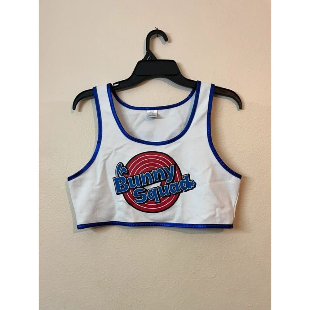Space Jam Crop-Top Fashion Nova Bunny Squad Tank Top Extra Large